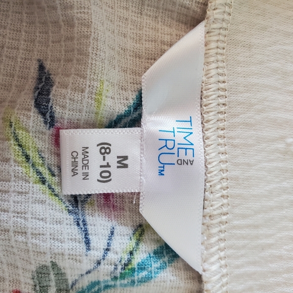 NWT Time and Tru Floral Tank Top - Picture 9 of 10